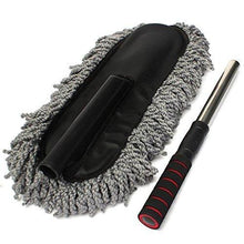 Load image into Gallery viewer, United&#39;s Micro Fiber Duster for Car Cleaning &amp; Household with Interior Small Duster (Grey)