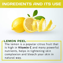 Load image into Gallery viewer, Unitedlys® Organic &amp; Natural Lemon Peel Powder for Face &amp; Skin Care (Brown)-200 Grams
