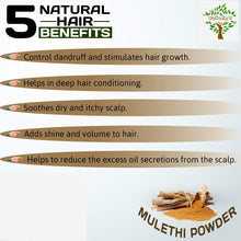 Load image into Gallery viewer, United&#39;s Pure &amp; Natural Mulethi (Licorice) Powder 200 Grams