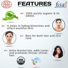 Load image into Gallery viewer, Unitedly&#39;s® Organic Amla Powder (Seedless) Indian Gooseberry Powder for Hair &amp; Skin Care -200 Grams