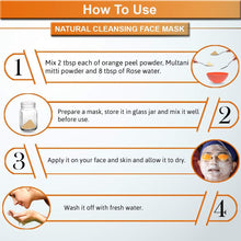 Load image into Gallery viewer, United&#39;s Pure &amp; Organic Orange Peel Powder 200 Grams For Face, Skin,Hair Care.