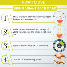 Load image into Gallery viewer, Unitedlys® Organic &amp; Natural Lemon Peel Powder for Face &amp; Skin Care (Brown)-200 Grams