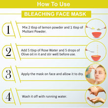 Load image into Gallery viewer, Unitedlys® Organic &amp; Natural Lemon Peel Powder for Face &amp; Skin Care (Brown)-200 Grams