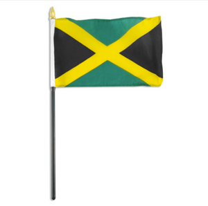 4x6" Jamaica stick flag