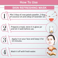 Load image into Gallery viewer, United&#39;s Pure &amp; Natural Rose Petal Powder 200 Grams For Face,Skin,Hair Care