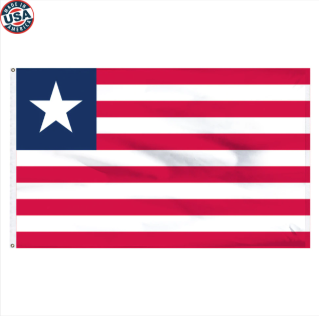 3X5' Liberia Nylon flag