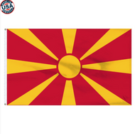 3x5' Macedonia Nylon flag