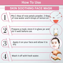 Load image into Gallery viewer, United&#39;s Pure &amp; Natural Rose Petal Powder 200 Grams For Face,Skin,Hair Care