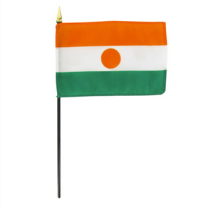 4x6" Niger stick flag