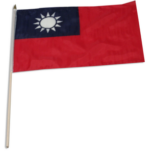 4x6" Taiwan stick flag