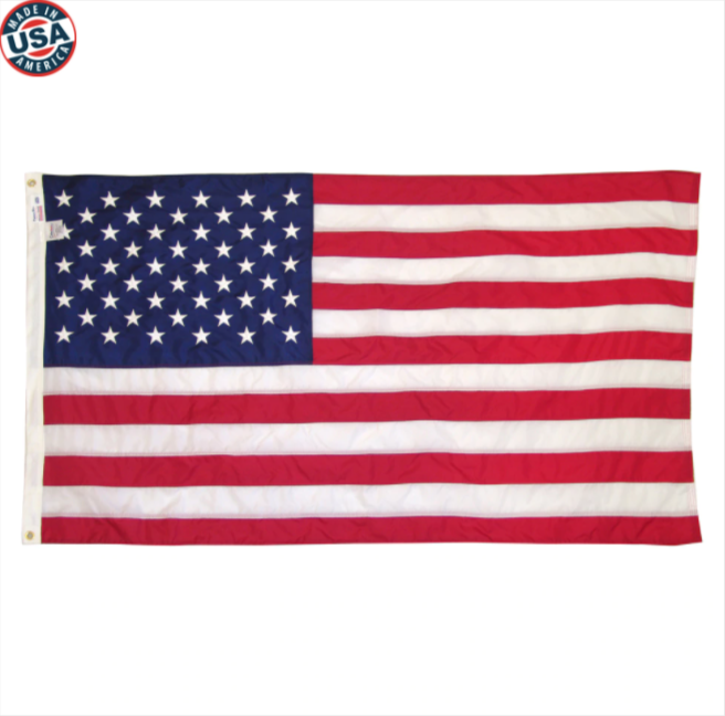 3X5 USA Nylon flag US MADE