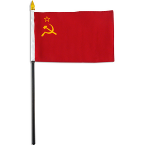 4x6" USSR stick flag