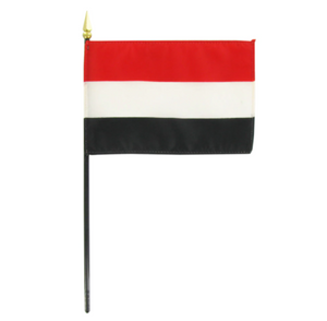 4x6" Yemen stick flag