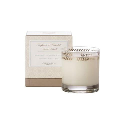 Round Candle Bergamot & Ocean Aria 9 Oz