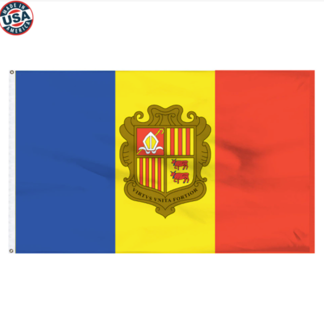 3x5 ' Andorra Nylon flag