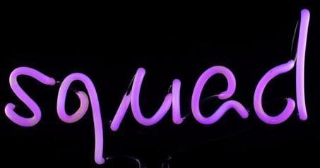 Squad Neon Desk Light