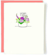 Sorry Flowers Sympathy Card