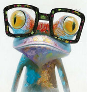 Smart Frog Art Wall Decor