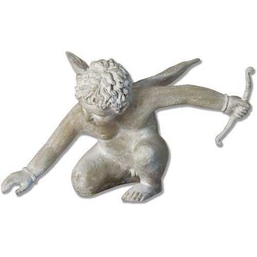 Winged Cupid W/Bow 17 Religious Sculpture