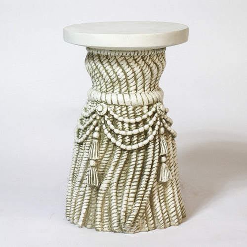 Tassel Pedestal 18' Religious Sculpture